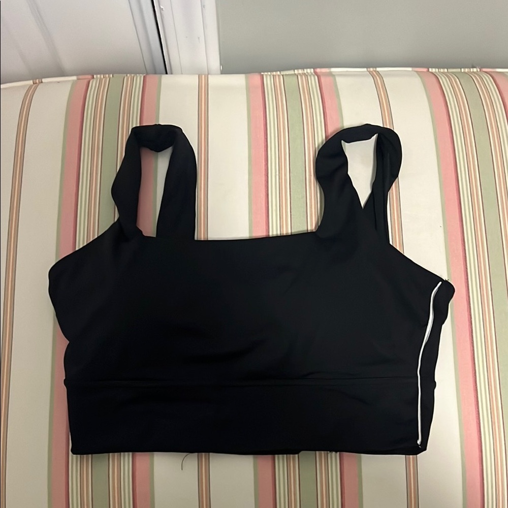 BuffBunny Collection Black Women's Sports Bra